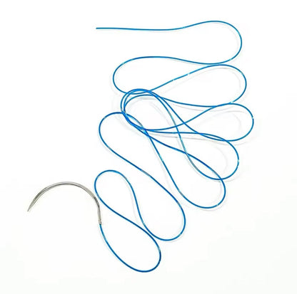 12er-Set Medizinisches Nahtmaterial -  Nylon Monofilament, USP: 3/0, Metric: 2, 19mm 3/8
